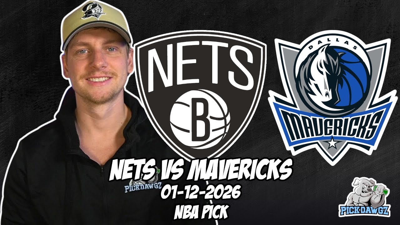 Brooklyn Nets vs Dallas Mavericks 1/12/26 NBA Free Picks & Prediction | NBA Betting Tips