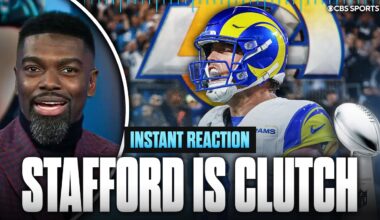 Rams survive against Panthers behind Matthew Stafford’s Game-Winning drive | NFL Wild Card Recap