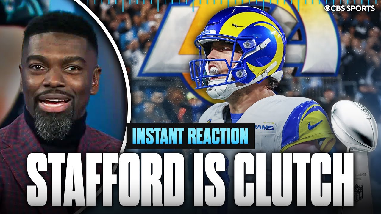 Rams survive against Panthers behind Matthew Stafford’s Game-Winning drive | NFL Wild Card Recap