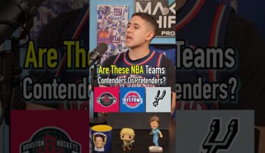 ARE THESE TEAMS CONTENDERS OR PRETENDERS? #shorts #basketball #nba #houstonrockets #detroitpistons