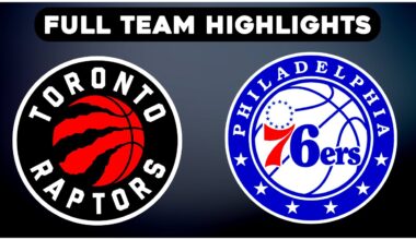 Toronto Raptors vs Philadelphia 76ers - Full Team Highlights | Jan 11, 2026