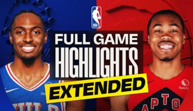 EXTENDED: 76ERS at RAPTORS | FULL GAME HIGHLIGHTS | January 11, 2026