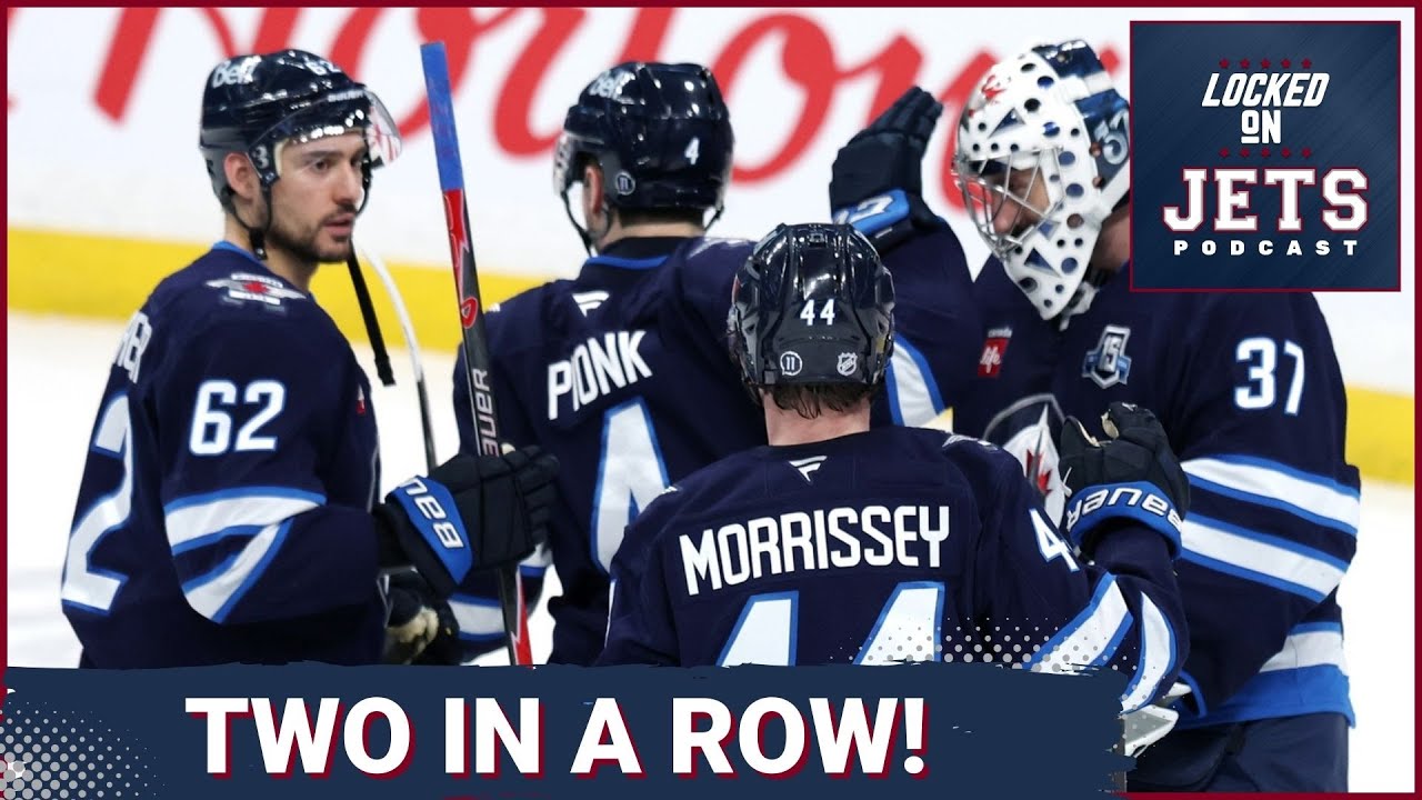THE WINNIPEG JETS HAVE FINALLY WON TWO GAMES IN A ROW AGAIN!!!