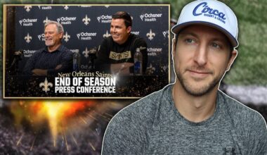 New Orleans Saints End-of-Season Press Conference REACTION | James Skrmetta Reacts
