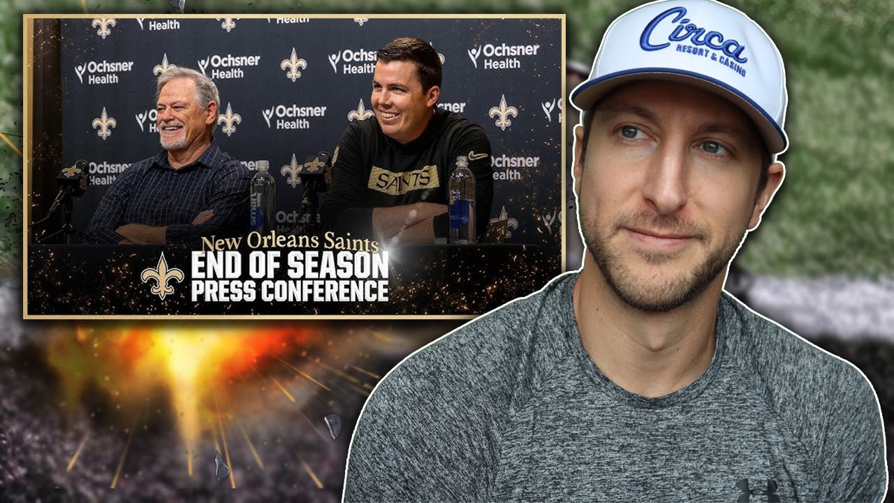 New Orleans Saints End-of-Season Press Conference REACTION | James Skrmetta Reacts