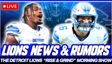 NFL REPORT: DETROIT LIONS NEWS & RUMORS HEATING UP!
