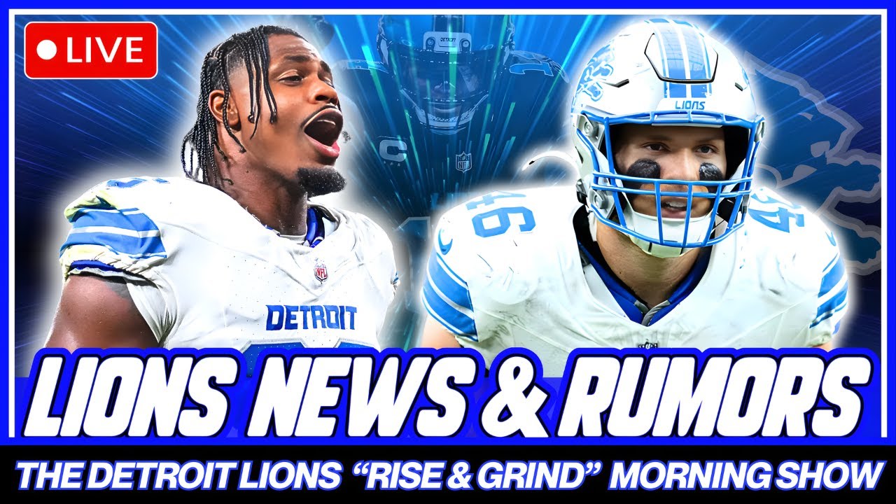 NFL REPORT: DETROIT LIONS NEWS & RUMORS HEATING UP!