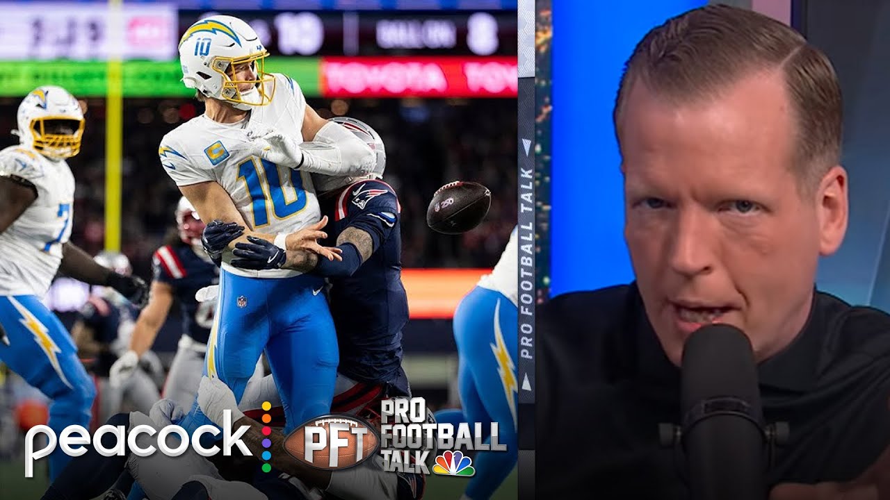 Los Angeles Chargers' injuries showed in physical loss to Patriots | Pro Football Talk | NFL on NBC