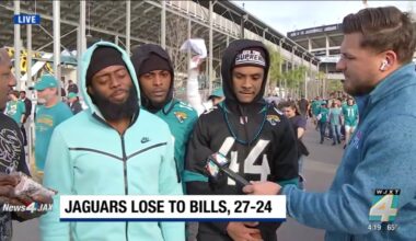 Jags fans share mixed fillings of pride & disappointment after playoff loss
