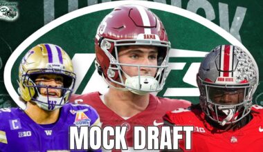 New York Jets 7-Round 2026 NFL Mock Draft | Dante Moore Back to School, Jets Wait on QB