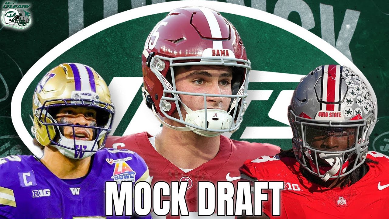New York Jets 7-Round 2026 NFL Mock Draft | Dante Moore Back to School, Jets Wait on QB