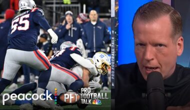 New England Patriots' physicality dictated game vs. Chargers | Pro Football Talk | NFL on NBC