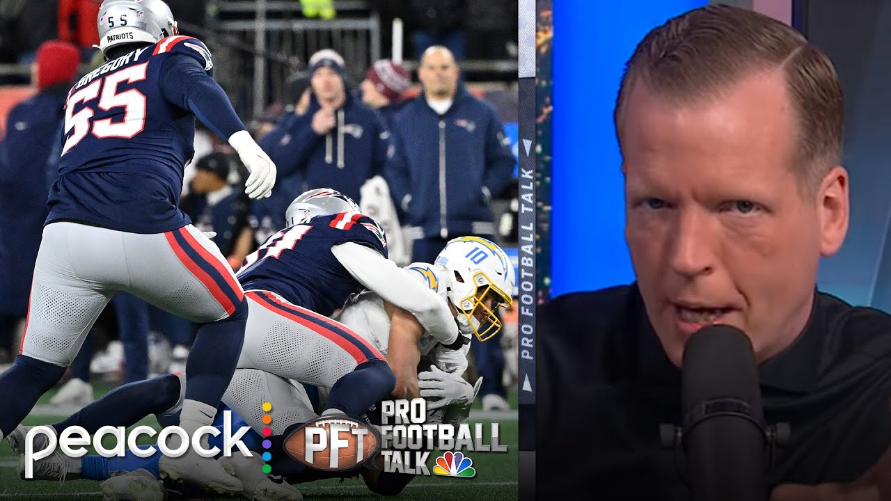 New England Patriots' physicality dictated game vs. Chargers | Pro Football Talk | NFL on NBC
