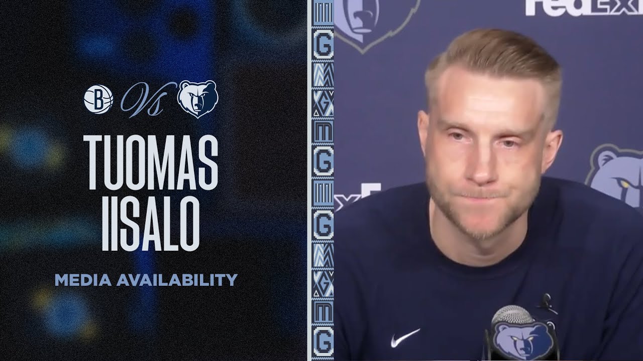 Tuomas Iisalo Press Conference | Grizzlies vs. Nets