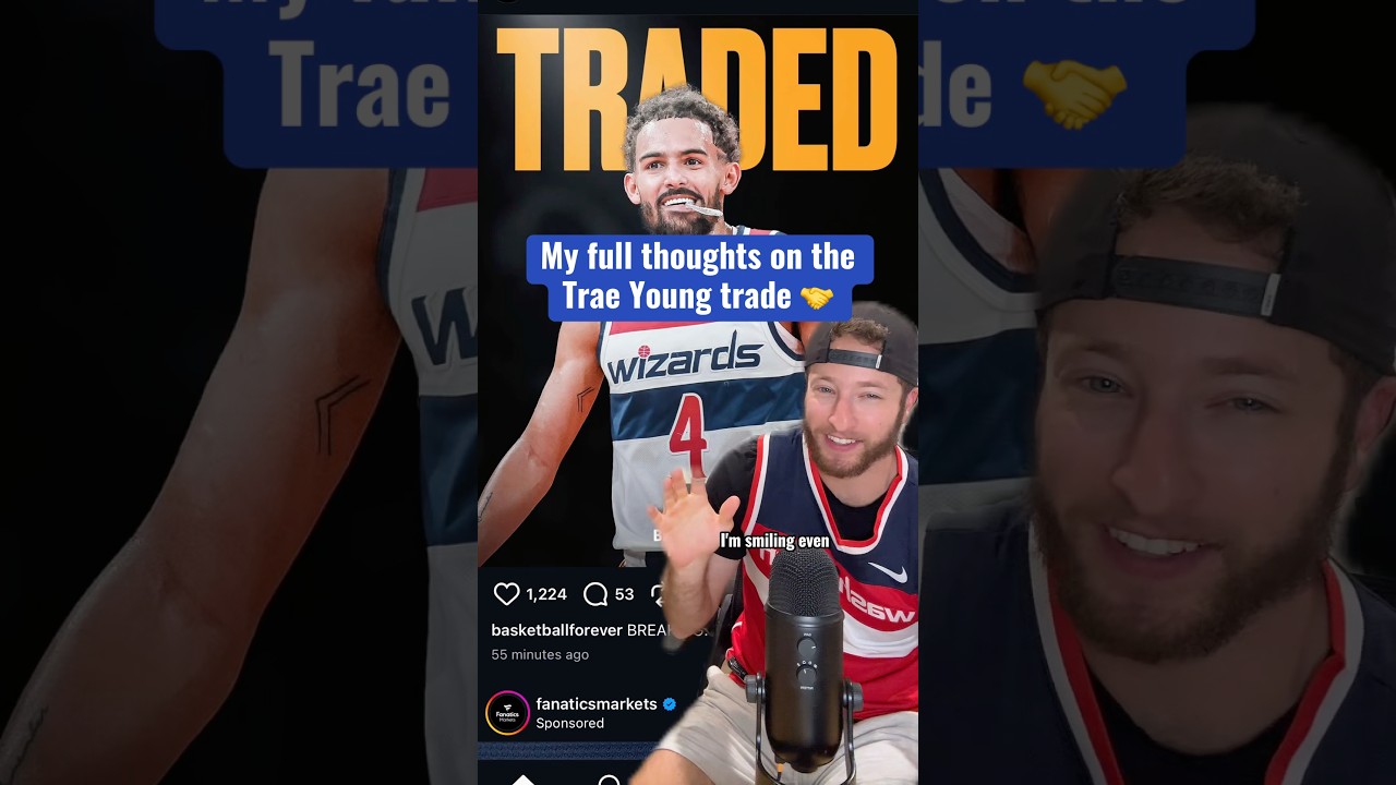 Trae Young TRADED to the Wizards!