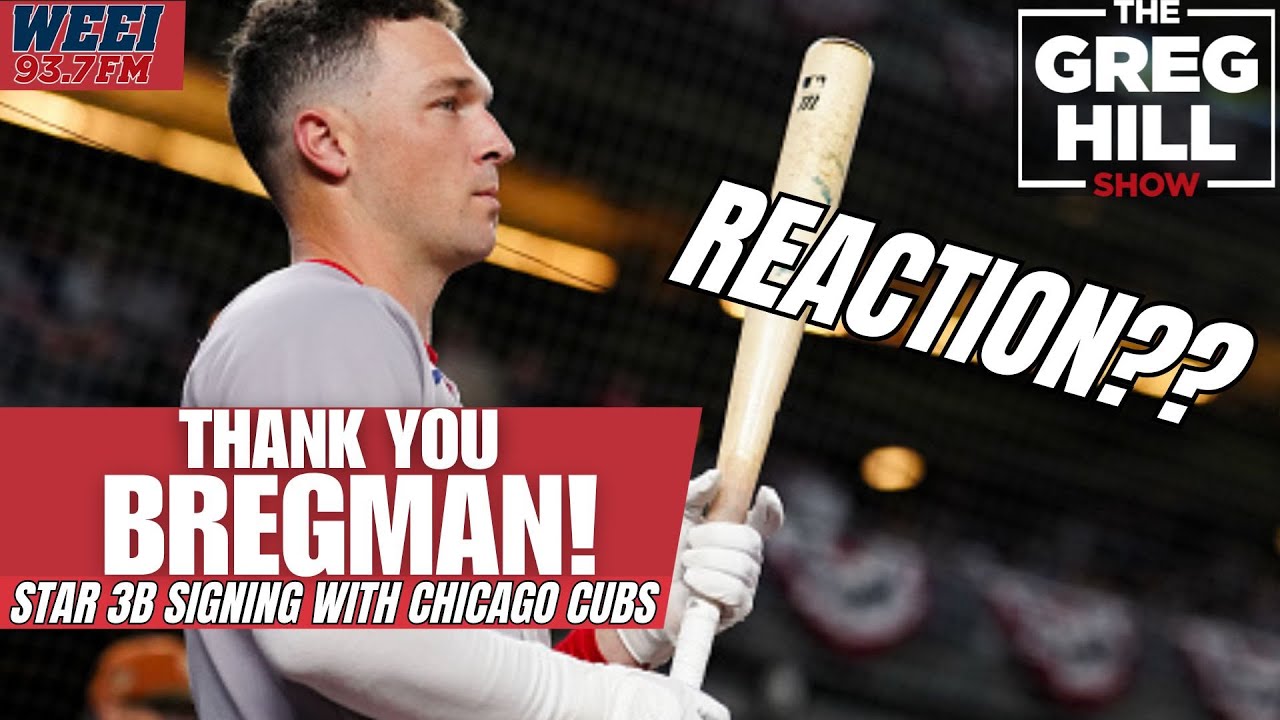 Sox Pivot?! Alex Bregman Leaving Boston, Headed to Chicago- Reaction? ||The Greg Hill Show
