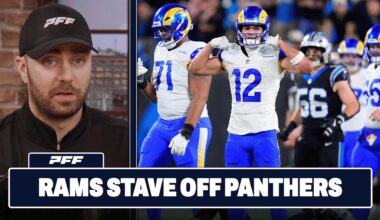 Los Angeles Rams vs. Carolina Panthers Review | PFF Grade Release Show