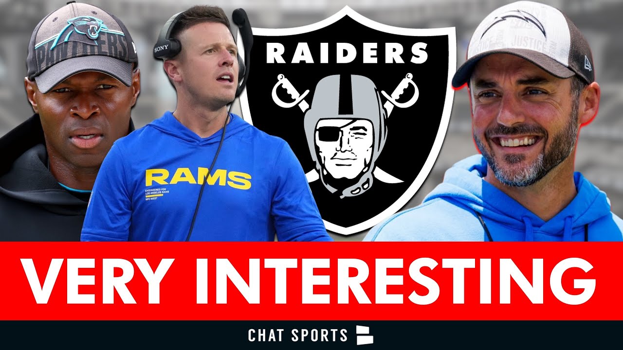 VERY INTERESTING Raiders Head Coaching Rumors + Important NFL News