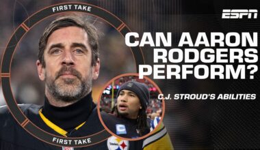 The Steelers need to do WHAT to defeat Houston?  'PROTECT THIS MAN!' - Stephen A. | First Take