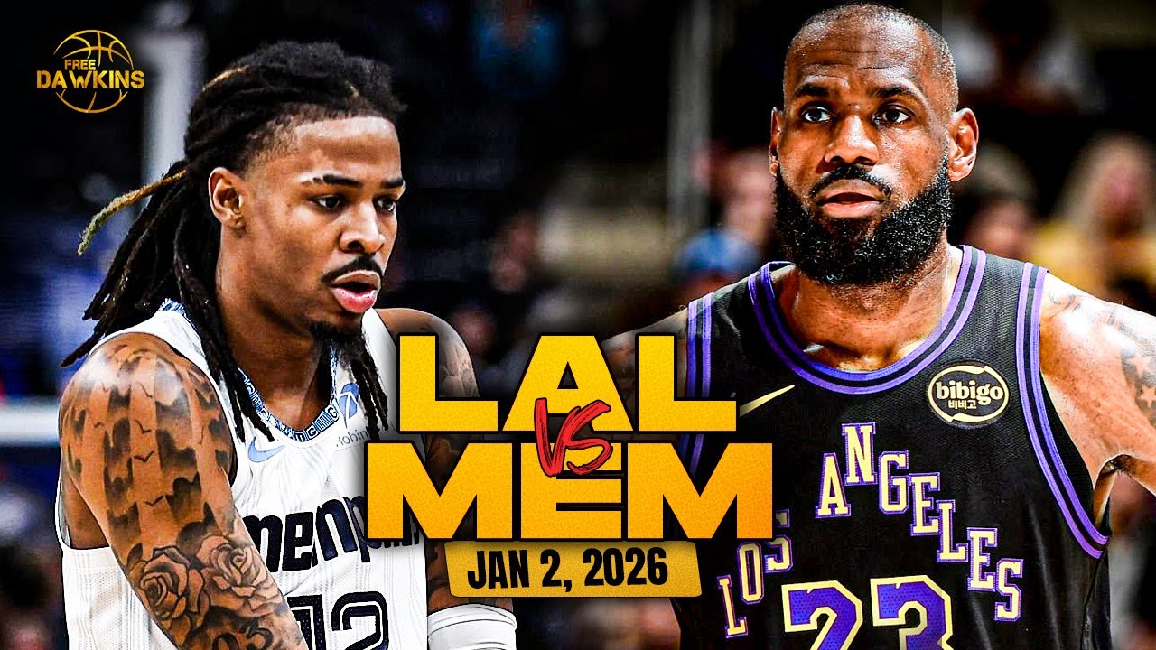 Los Angeles Lakers vs Memphis Grizzlies Full Game Highlights | Jan 2, 2026 | FreeDawkins