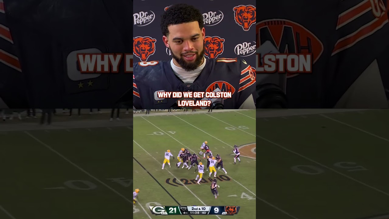 "it's Colston Loveland" 😤