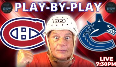 Montreal CANADIENS vs Vancouver CANUCKS LIVE! Rebound Mission | Play-by-Play & Reaction