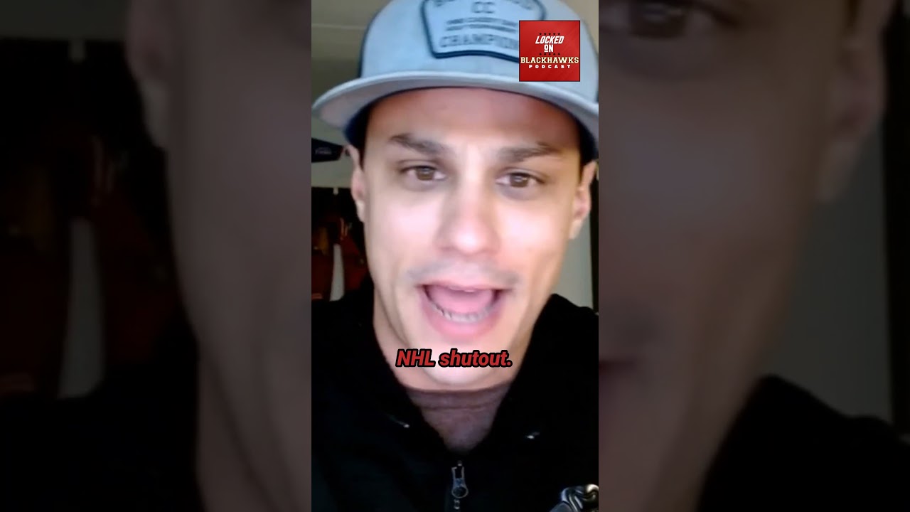 Drew Camesso Records His First NHL Shutout For The Chicago Blackhawks