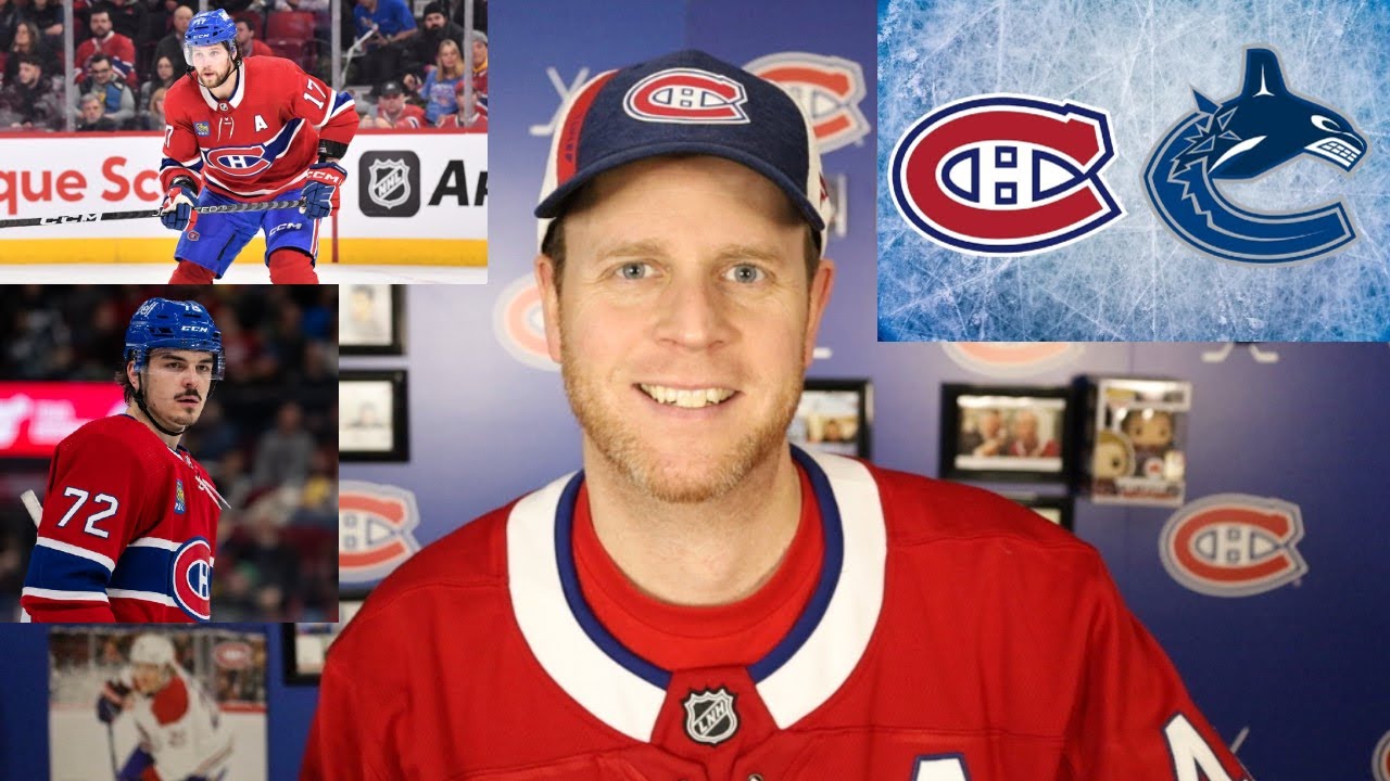 Anderson Almost Ready, Xhekaj Most Improved Player | Canucks @ Canadiens Pregame