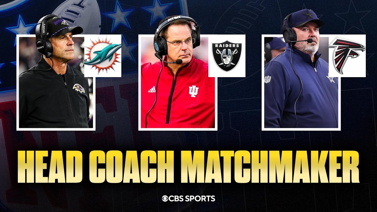 Best fits for NFL head coach openings: John Harbaugh to Miami? Curt Cignetti to Raiders?
