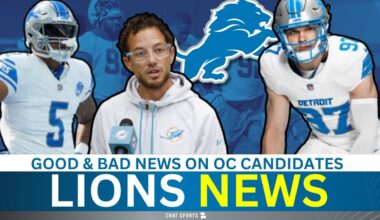 Lions Get Good News & Bad News