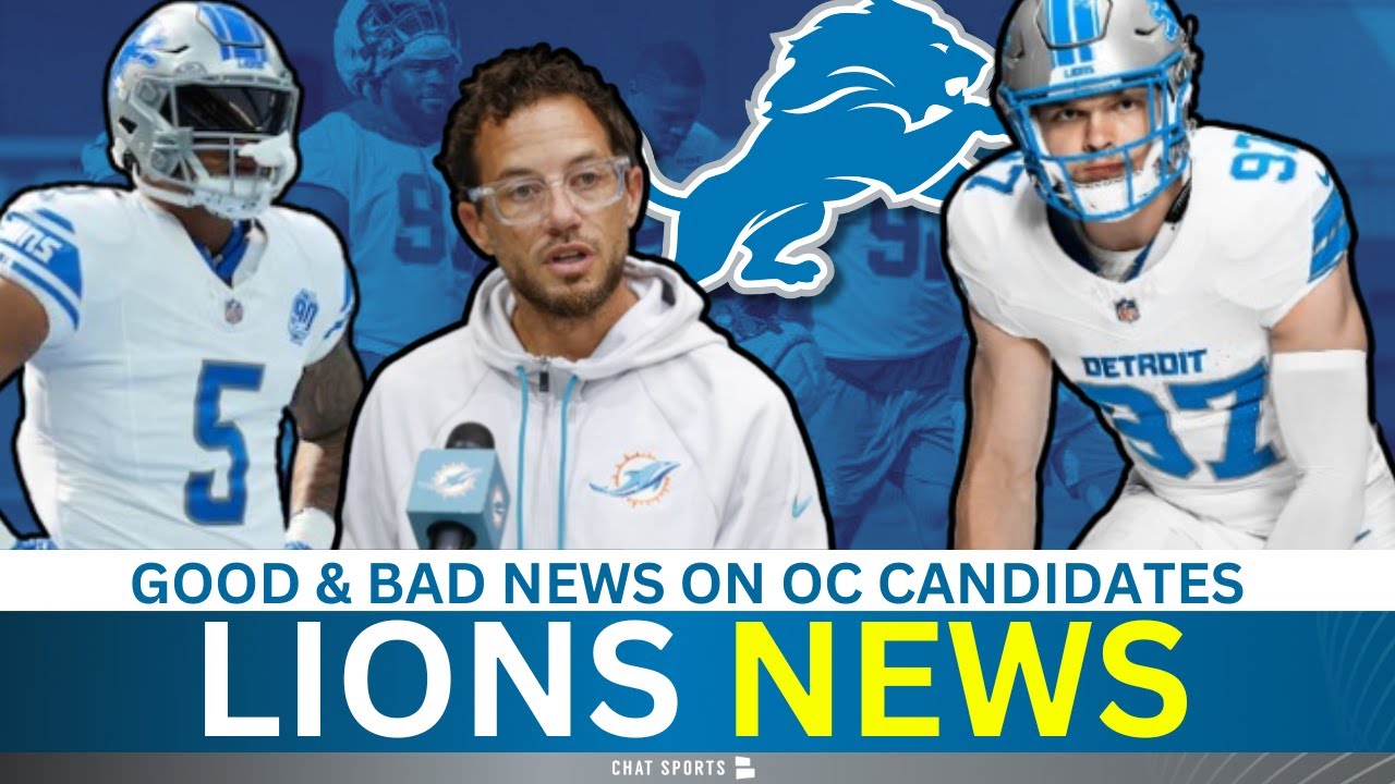 Lions Get Good News & Bad News