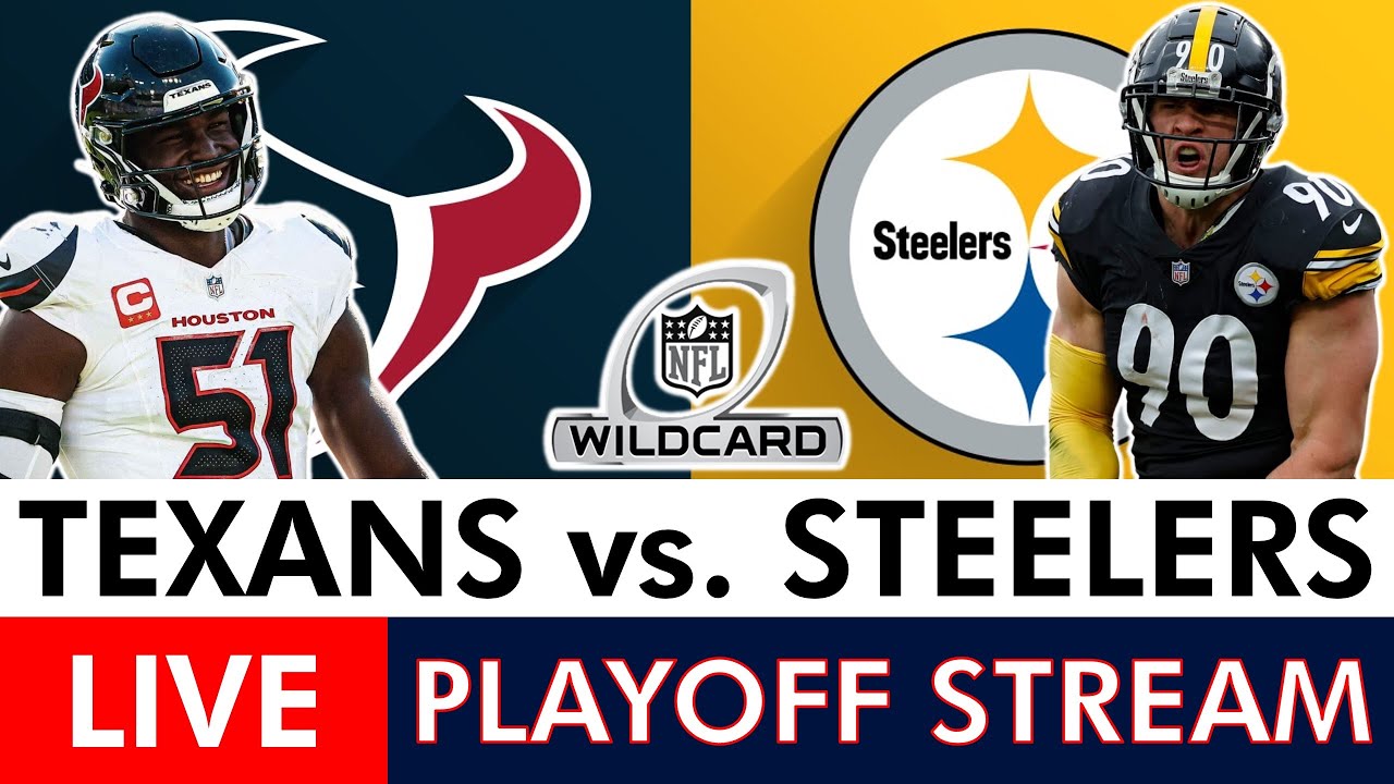 Texans vs. Steelers LIVE Free Streaming Scoreboard & Play-By-Play | NFL Wild Card Game On ESPN