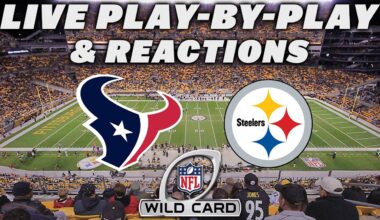 Houston Texans vs Pittsburgh Steelers | Live Play-By-Play & Reactions