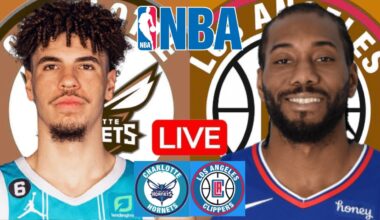 LIVE: CHARLOTTE HORNETS vs LOS ANGELES CLIPPERS | NBA | PLAY BY PLAY | SCOREBOARD