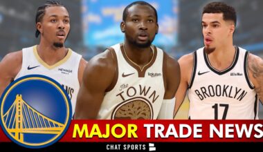 Golden State Warriors Fans Just Got SO MUCH TRADE NEWS