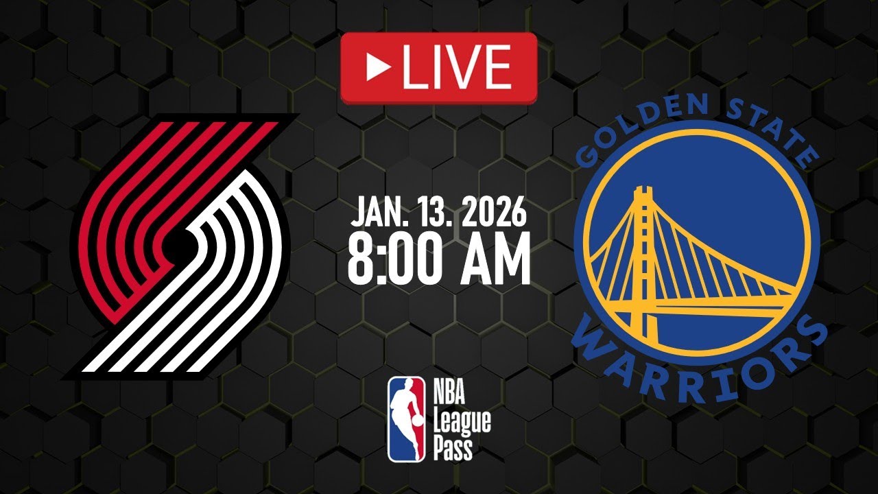 NBA LIVE! Golden State Warriors vs Portland Trail Blazers | Jan. 13, 2026 | Blazers vs Warriors 2K26