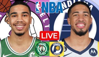 LIVE: BOSTON CELTICS vs INDIANA PACERS | NBA | PLAY BY PLAY | SCOREBOARD