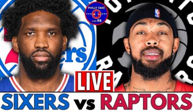 Philadelphia 76ers vs Toronto Raptors Live Stream Play-By-Play & Scoreboard