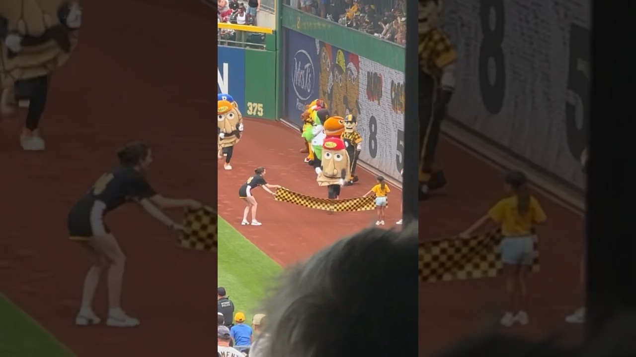 Pittsburgh Pirates Pierogi Race at PNC Park
