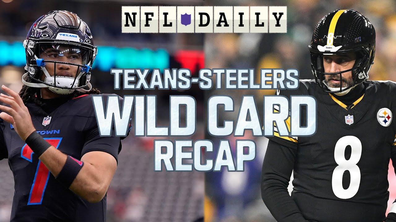 Houston Texans at Pittsburgh Steelers Recap | Can Aaron Rodgers Turn Back the Clock? | NFL Daily