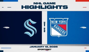 NHL Highlights | Kraken vs. Rangers - January 12, 2026