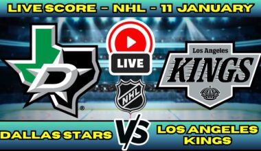 🔴 Dallas Stars vs Los Angeles Kings | NHL PLAY BY PLAY | Live Score Update January 12