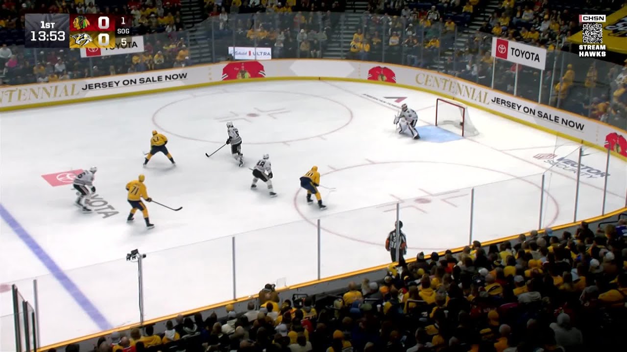 Chicago Blackhawks vs. Nashville Predators (1/10/25) | Game Highlights | CHSN Blackhawks