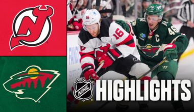 Devils vs. Wild | NHL Highlights | January 12, 2026