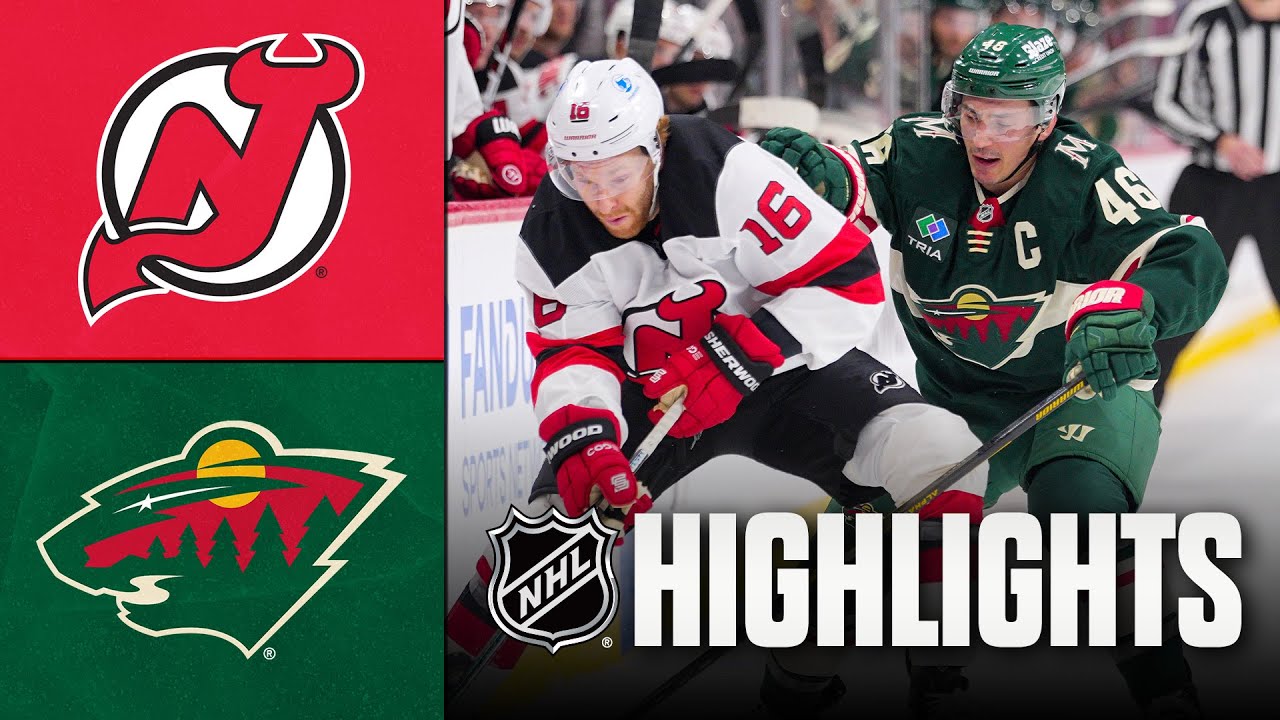 Devils vs. Wild | NHL Highlights | January 12, 2026