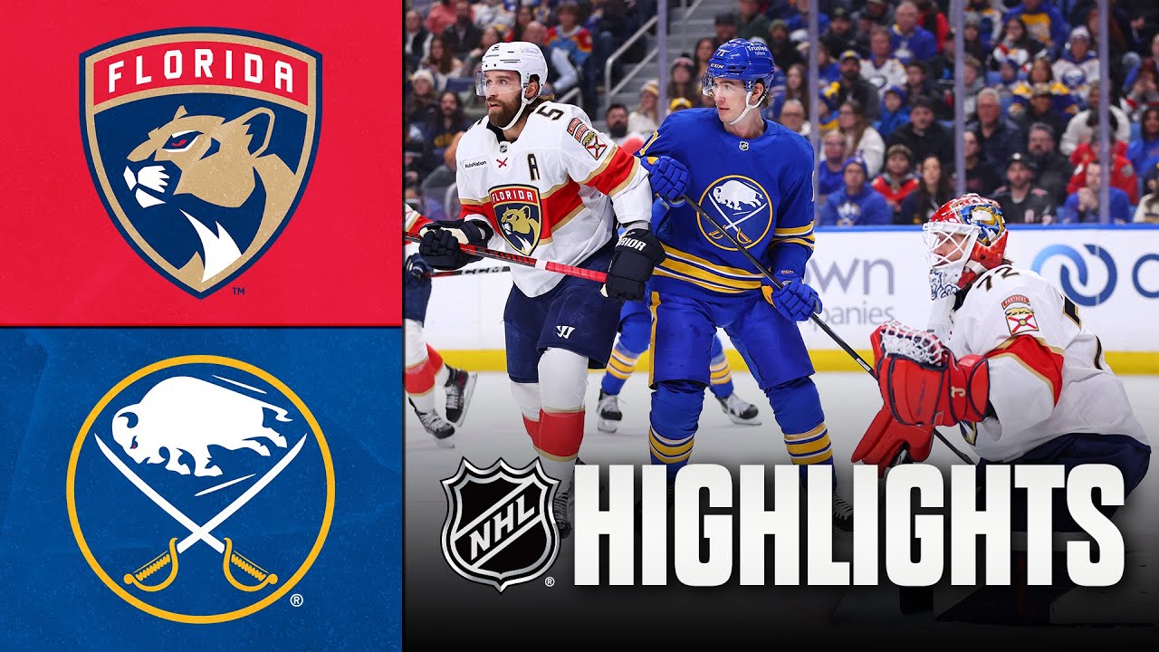 Panthers vs. Sabres | NHL Highlights | January 12, 2026