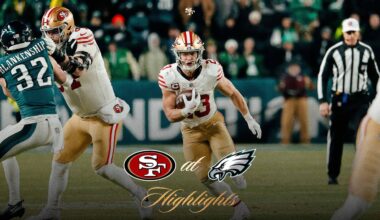 San Francisco 49ers Top Plays vs. Eagles | Wild Card Weekend
