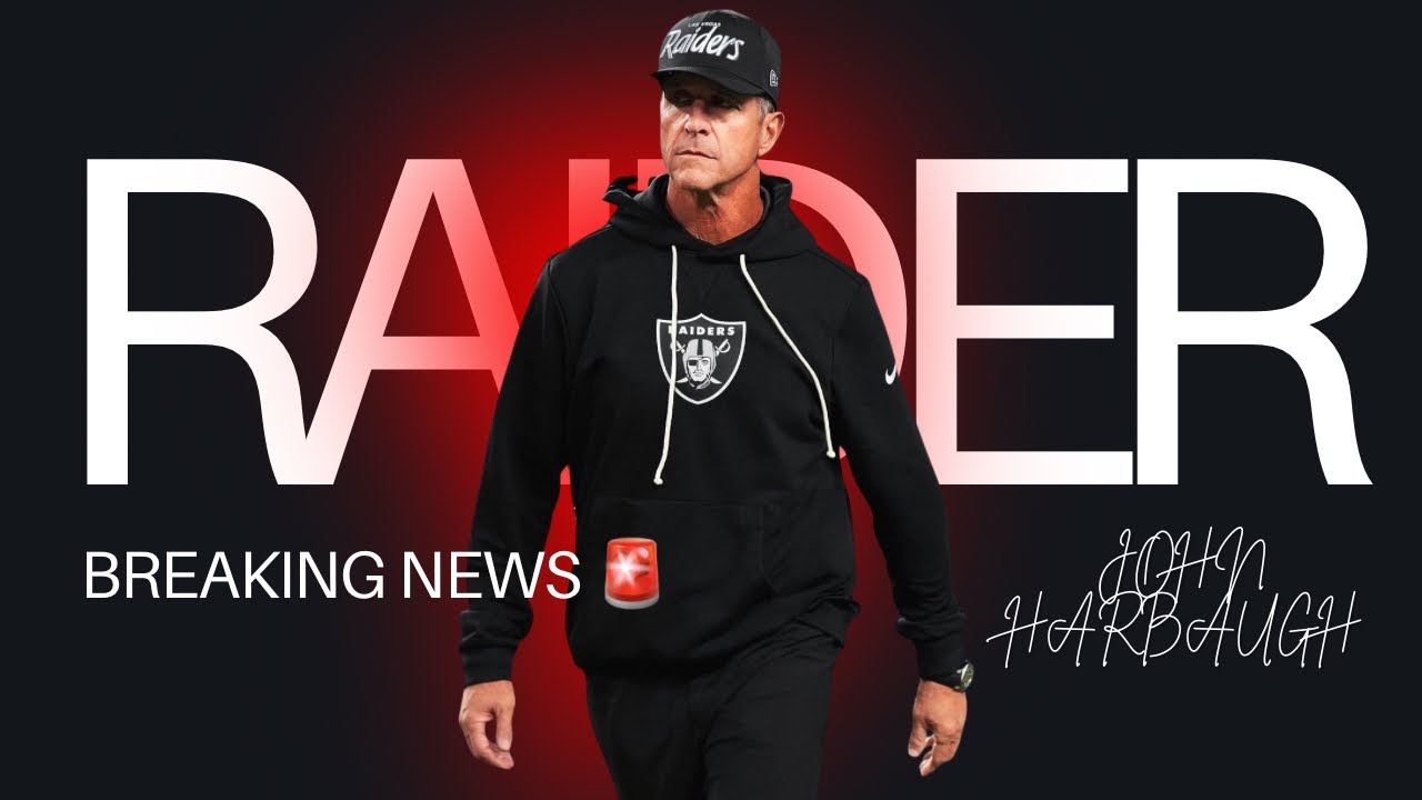 #Raiders | BREAKING NEWS 🚨 Las Vegas Has Made Contact With HC John Harbaugh | 👀 |
