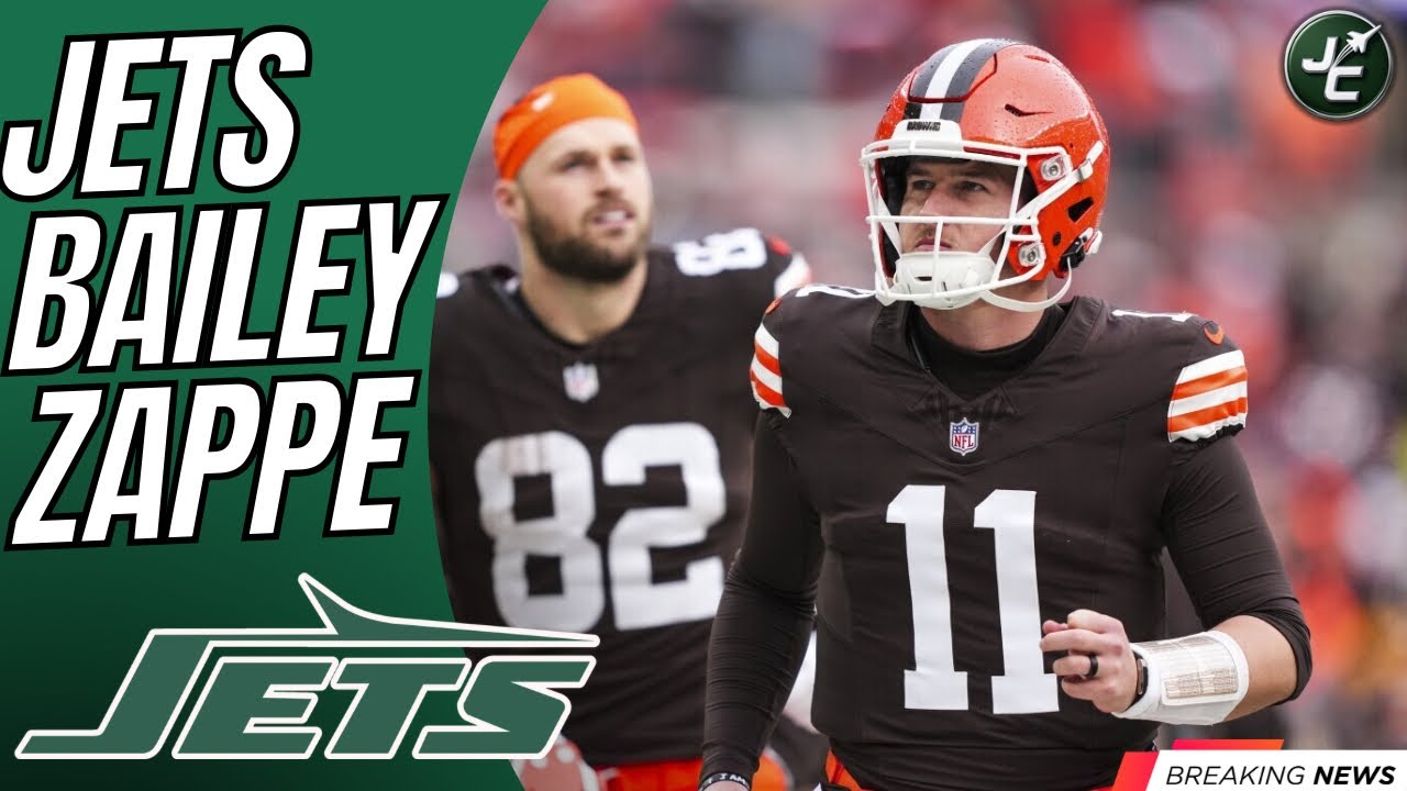 REPORT: New York Jets SIGN Bailey Zappe To A Futures Contract