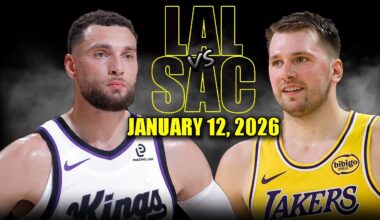Los Angeles Lakers vs Sacramento Kings Full Game Highlights – January 12, 2026 | NBA Season